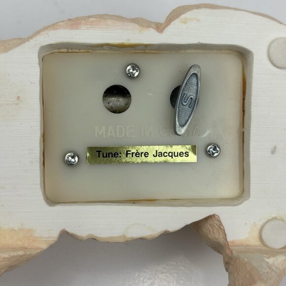 Shelf Sitter Sleeping Musical Pig Pink Bow (Frere Jacques) - Picture 4 of 7